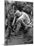 Tired Chinese Infantryman-Jack Wilkes-Mounted Photographic Print