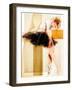 Tired Dancer-null-Framed Giclee Print