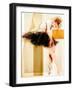 Tired Dancer-null-Framed Giclee Print