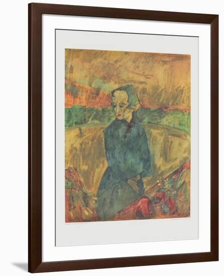 Tired Florist-Walter Gramatté-Framed Collectable Print