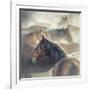 Tired Horses-Huseyin Ta?k?n-Framed Giclee Print