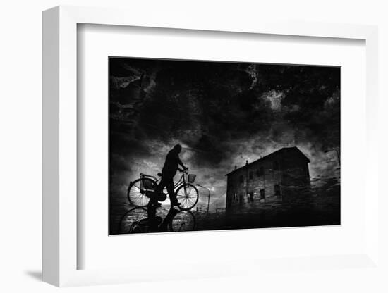 Tired of Pedaling...-Antonio Grambone-Framed Photographic Print