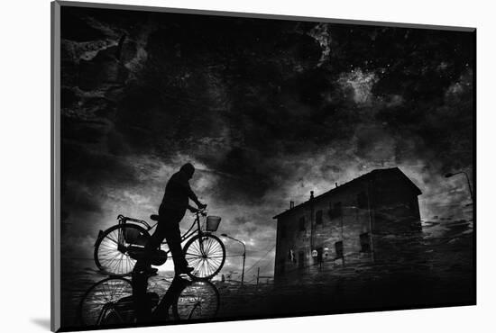 Tired of Pedaling...-Antonio Grambone-Mounted Photographic Print