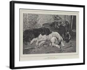 Tired Out-John Sargent Noble-Framed Giclee Print