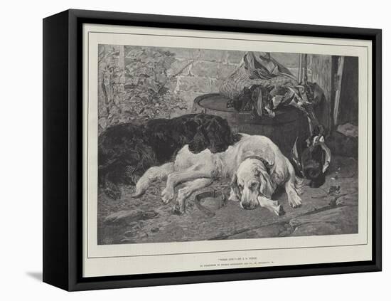 Tired Out-John Sargent Noble-Framed Stretched Canvas
