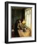 Tired-Christian Krohg-Framed Giclee Print