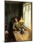 Tired-Christian Krohg-Mounted Giclee Print