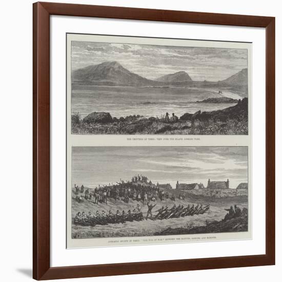 Tiree in the Inner Hebrides-null-Framed Giclee Print