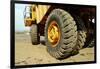 Tires on Construction Vehicle-Chris Henderson-Framed Photographic Print