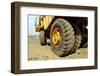 Tires on Construction Vehicle-Chris Henderson-Framed Photographic Print