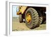 Tires on Construction Vehicle-Chris Henderson-Framed Photographic Print