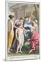 Tiresias Prophesies, Book III, Illustration from Ovid's Metamorphoses, Florence, 1832-Luigi Ademollo-Mounted Giclee Print