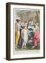 Tiresias Prophesies, Book III, Illustration from Ovid's Metamorphoses, Florence, 1832-Luigi Ademollo-Framed Giclee Print