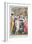 Tiresias Prophesies, Book III, Illustration from Ovid's Metamorphoses, Florence, 1832-Luigi Ademollo-Framed Giclee Print