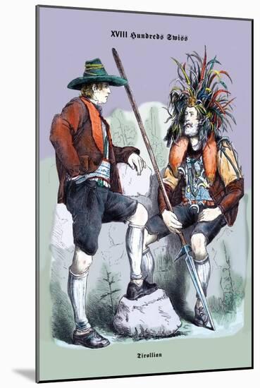 Tirollian Swiss, 19th Century-Richard Brown-Mounted Art Print