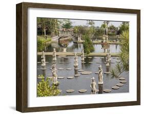 Tirta Gangga Royal Water Garden, Bali, Indonesia, Southeast Asia, Asia-Melissa Kuhnell-Framed Photographic Print