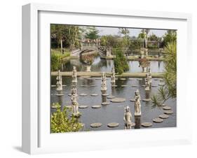 Tirta Gangga Royal Water Garden, Bali, Indonesia, Southeast Asia, Asia-Melissa Kuhnell-Framed Photographic Print