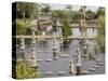 Tirta Gangga Royal Water Garden, Bali, Indonesia, Southeast Asia, Asia-Melissa Kuhnell-Stretched Canvas