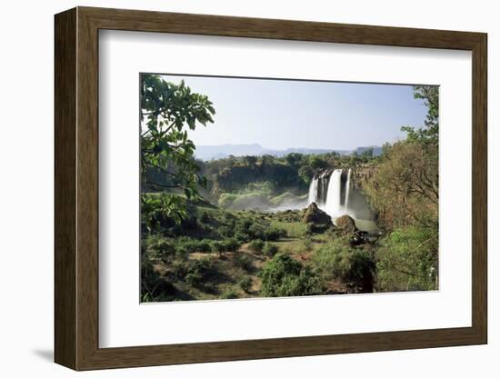 Tis Abay Waterfall on the Blue Nile, Ethiopia, Africa-Julia Bayne-Framed Photographic Print