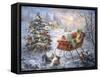 Tis' the Night before Xmas-Nicky Boehme-Framed Stretched Canvas
