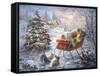 Tis' the Night before Xmas-Nicky Boehme-Framed Stretched Canvas