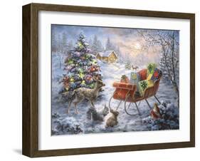 Tis' the Night before Xmas-Nicky Boehme-Framed Giclee Print