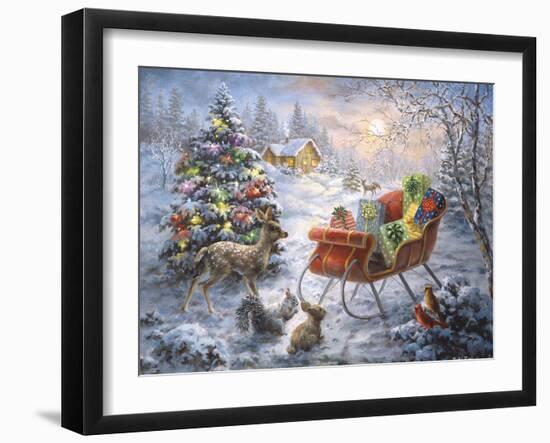 Tis' the Night before Xmas-Nicky Boehme-Framed Giclee Print