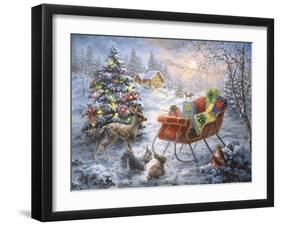 Tis' the Night before Xmas-Nicky Boehme-Framed Giclee Print