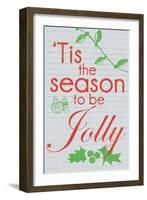 Tis The Season to be Jolly-Lauren Gibbons-Framed Art Print