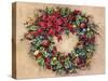 Tis The Season Wreath-Barbara Mock-Stretched Canvas