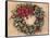 Tis The Season Wreath-Barbara Mock-Framed Stretched Canvas