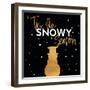 Tis the Snowy Season-Gina Ritter-Framed Art Print