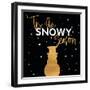 Tis the Snowy Season-Gina Ritter-Framed Art Print