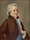 Wolfgang Amadeus Mozart Austrian Composer-Tischbein-Framed Stretched Canvas