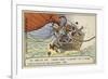 Tissandier's Balloon Le Jean Bart Experiences a Violent Landing in Eure-Et-Loir, 1873-null-Framed Giclee Print