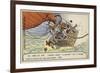 Tissandier's Balloon Le Jean Bart Experiences a Violent Landing in Eure-Et-Loir, 1873-null-Framed Giclee Print