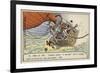 Tissandier's Balloon Le Jean Bart Experiences a Violent Landing in Eure-Et-Loir, 1873-null-Framed Giclee Print