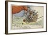 Tissandier's Balloon Le Jean Bart Experiences a Violent Landing in Eure-Et-Loir, 1873-null-Framed Giclee Print