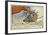 Tissandier's Balloon Le Jean Bart Experiences a Violent Landing in Eure-Et-Loir, 1873-null-Framed Giclee Print