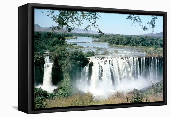 Tississat Falls, Blue Nile, Ethiopia-Vivienne Sharp-Framed Stretched Canvas