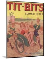 Tit-bits, Boy Scouts Holiday Beaches Magazine, UK, 1930-null-Mounted Giclee Print