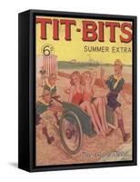 Tit-bits, Boy Scouts Holiday Beaches Magazine, UK, 1930-null-Framed Stretched Canvas