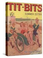 Tit-bits, Boy Scouts Holiday Beaches Magazine, UK, 1930-null-Stretched Canvas