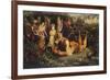 Titania and Bottom, from a Midsummer Night's Dream-John Anster Fitzgerald-Framed Giclee Print