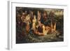 Titania and Bottom, from a Midsummer Night's Dream-John Anster Fitzgerald-Framed Giclee Print