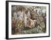 Titania and Bottom from William Shakespeare's 'A Midsummer-Night's Dream'-John Anster Fitzgerald-Framed Giclee Print