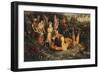 Titania and Bottom: Scene from a Midsummer-Night's Dream-John Anster Fitzgerald-Framed Giclee Print