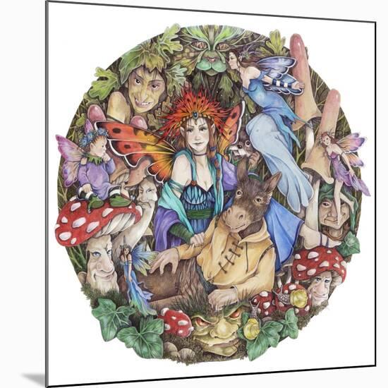 Titania and Bottom-Linda Ravenscroft-Mounted Giclee Print