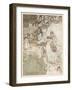 Titania and Changeling-Arthur Rackham-Framed Art Print