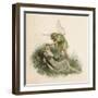 Titania and Oberon from Midsummer Night's Dream-Walter Stanley Paget-Framed Giclee Print